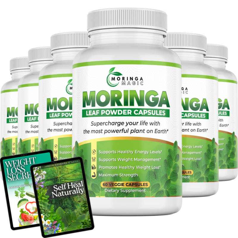 Moringa Magic 6 jars — 180-day supply